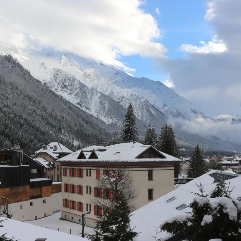 Chamonix centre, 51m2, vue Mt Blanc, 2 à 6 pers, 2 balcons - Apartment mit 1 Schlafzimmer - 33