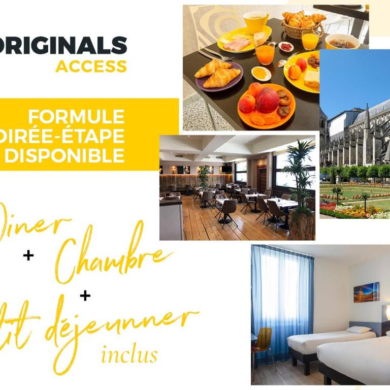 Hôtel The Originals Access - proche centre-ville - Gare - Chambre Double Confort - 1 à 2 Personne(s) - 2