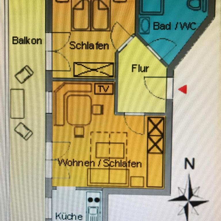 Haus am Schmiedweg - Apartment Nr. 2 (2 Zimmer) - 9