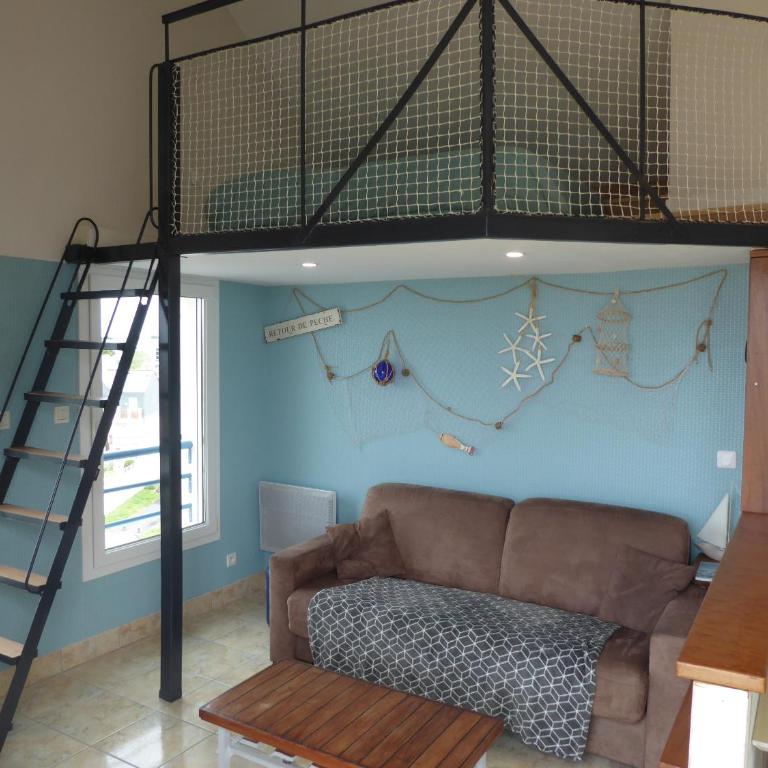REF 146 Appartement pour quatre personnes jolie vue Port Crouesty ARZON - Appartement avec Terrasse - 3