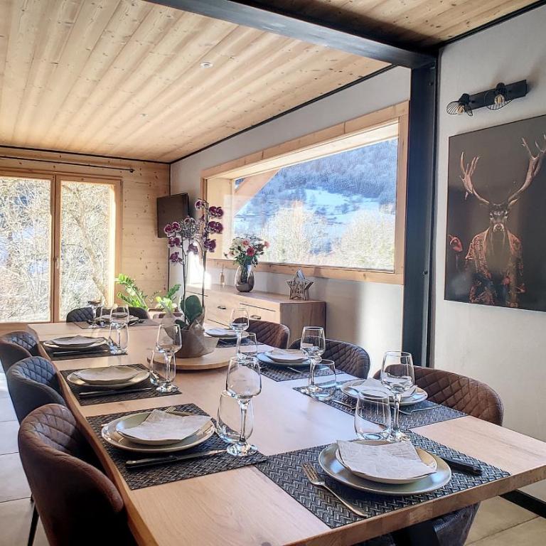 Chalet BAS-THEX 8-10 pers SAINT JEAN D'AULPS- PROCHE MORZINE-WIFI - Chalet - 2