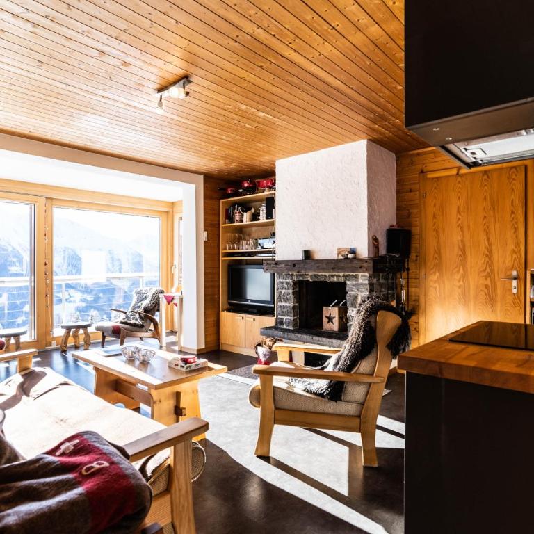 Chalet Lärchenwinkel, Riederalp Golmenegg - Apartment mit 2 Schlafzimmern - 1