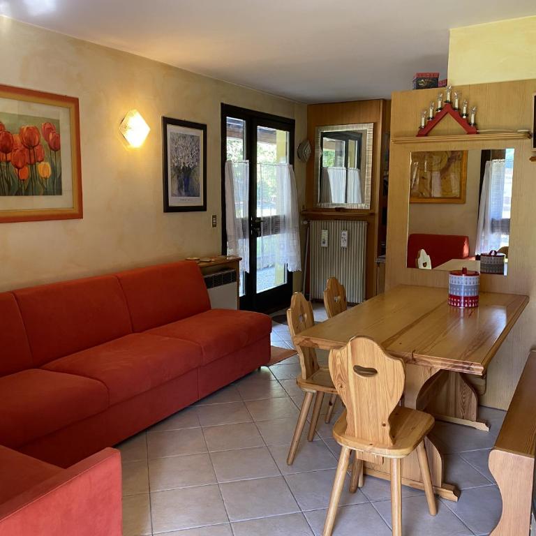 036 Trilocale piano terra, Pinzolo - Apartment mit 2 Schlafzimmern - 2