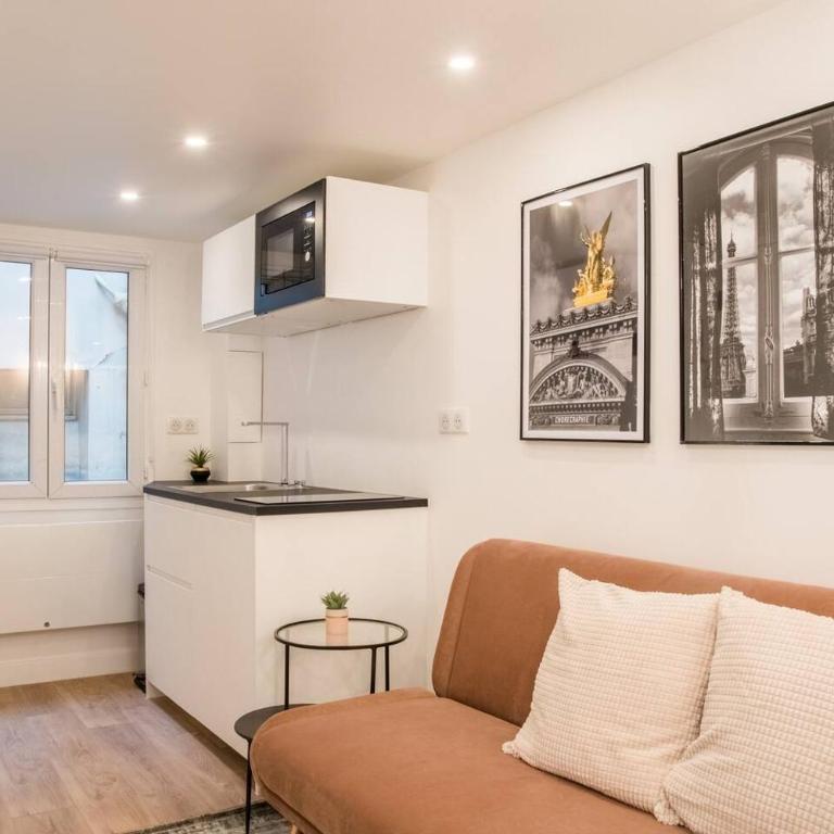 T2 à Paris Centre Smart TV, Nespresso, WIFI - One-Bedroom Apartment - 4