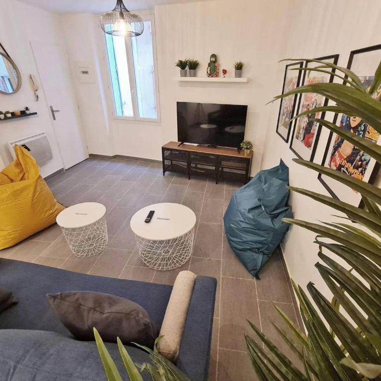 GregBnb - Centre Ancien - T2 style loft - Appartamento con 1 Camera da Letto - 6