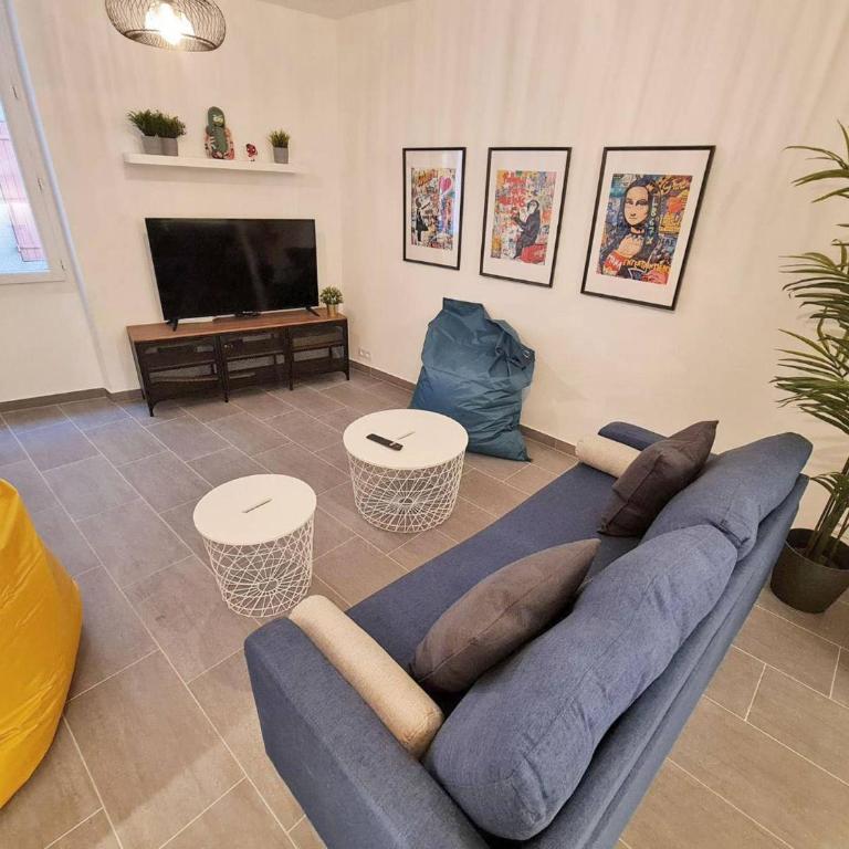 GregBnb - Centre Ancien - T2 style loft - Appartamento con 1 Camera da Letto - 7