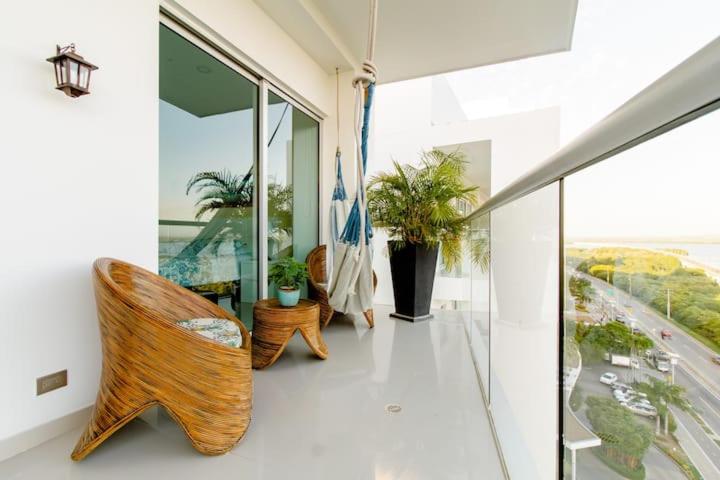 Hermoso apartamento con todas las comodidades acceso directo a la playa Morros Epic sector La Boquilla cumple protocolos de bioseguridad - Apartamento de 1 dormitorio - 49