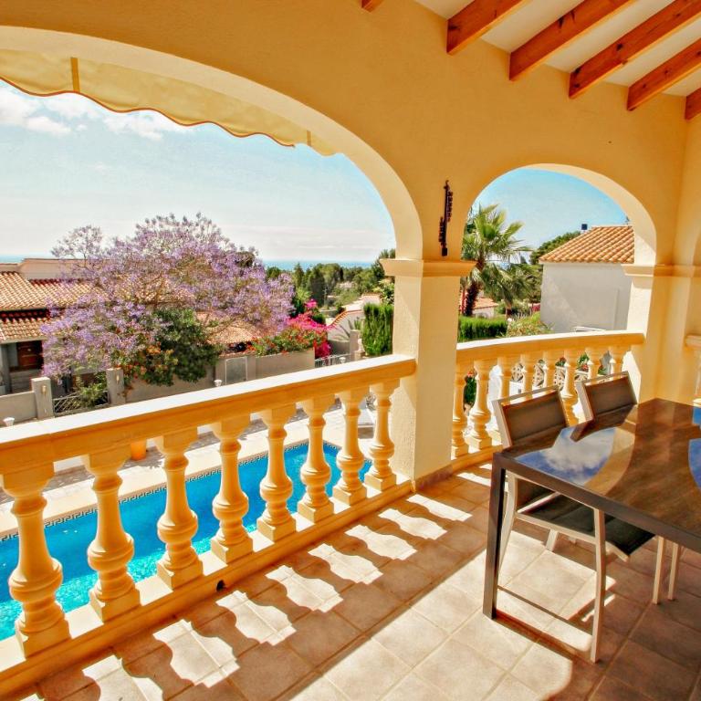 Sol Mar - sea view holiday home with private pool in Benissa - Villa de 2 dormitorios - 11