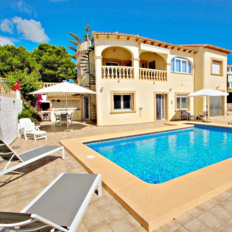 Sol Mar - sea view holiday home with private pool in Benissa - Villa de 2 dormitorios - 1