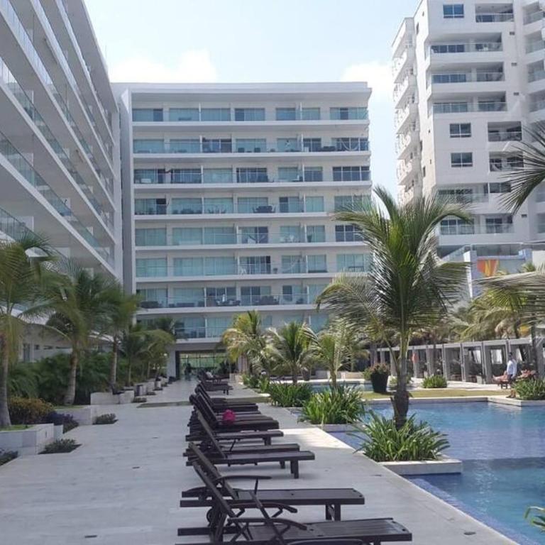 Hermoso apartamento con todas las comodidades acceso directo a la playa Morros Epic sector La Boquilla cumple protocolos de bioseguridad - Apartamento de 1 dormitorio - 71