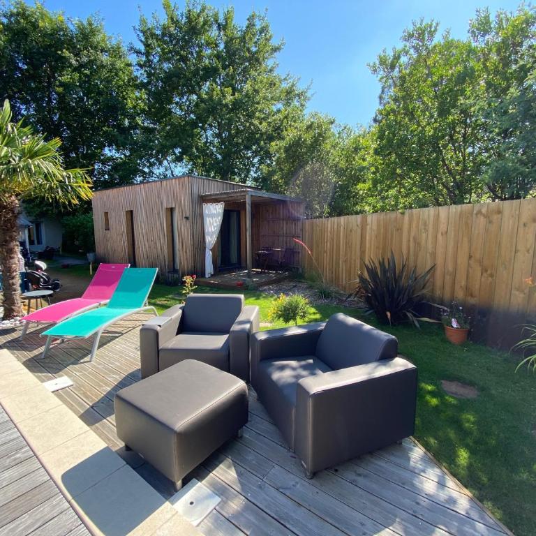 Villa Andernos - Haus mit 1 Schlafzimmer mit Poolblick - 11