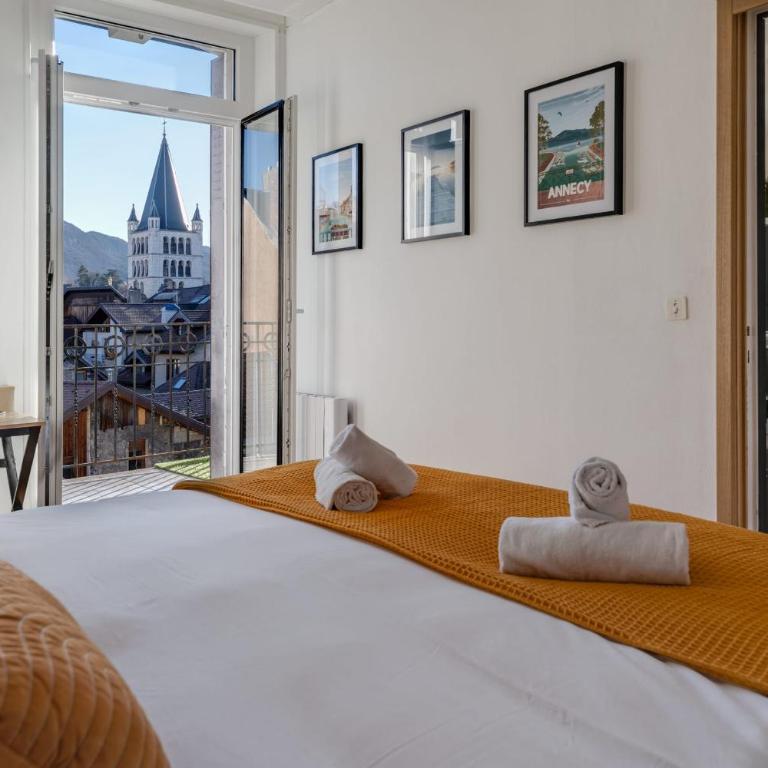 Le Balcon Annécien 4 - rooftop view for 2-4 people - Apartamento - 3