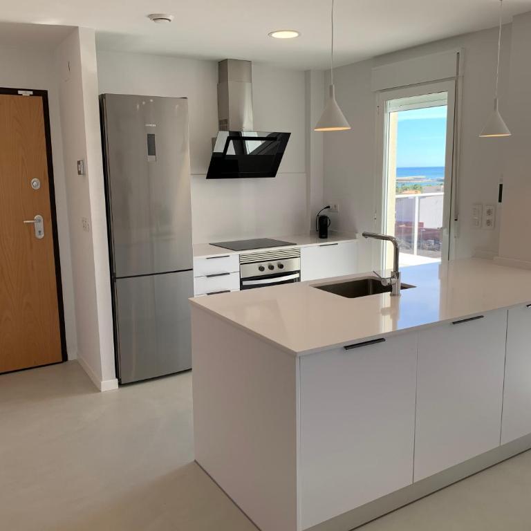Ático con terraza y vistas al mar - Playa tranquila - Oliva - Apartamento de 2 dormitorios - 11
