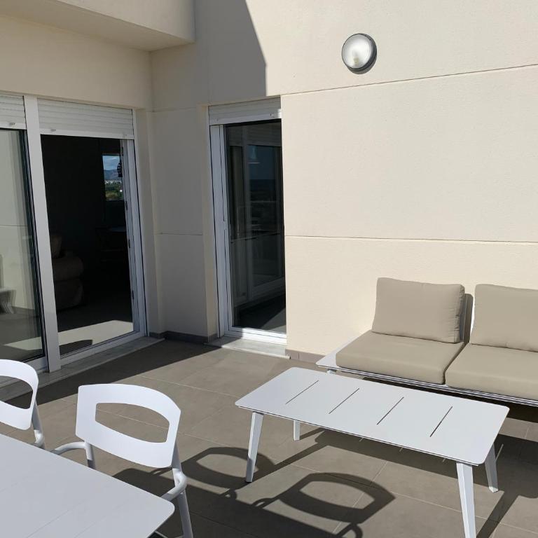 Ático con terraza y vistas al mar - Playa tranquila - Oliva - Apartamento de 2 dormitorios - 6
