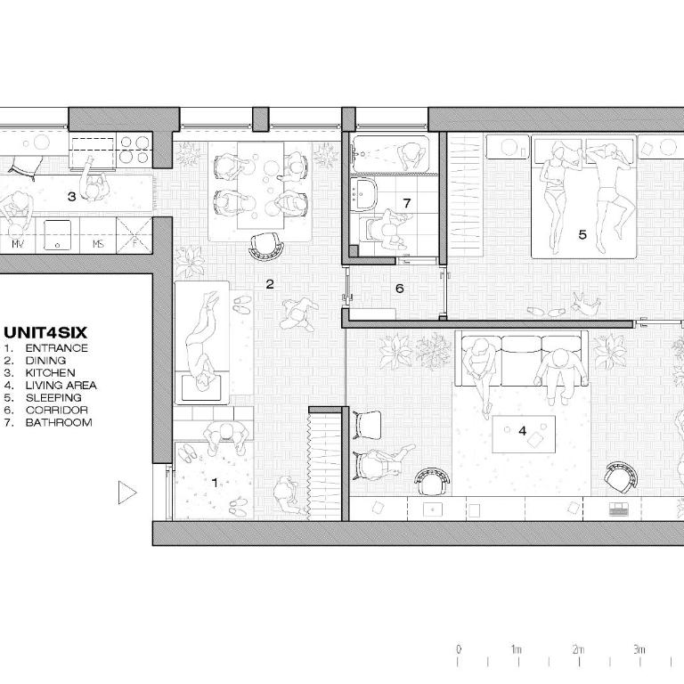 UNIT4SIX - Two-Bedroom Apartment - 4