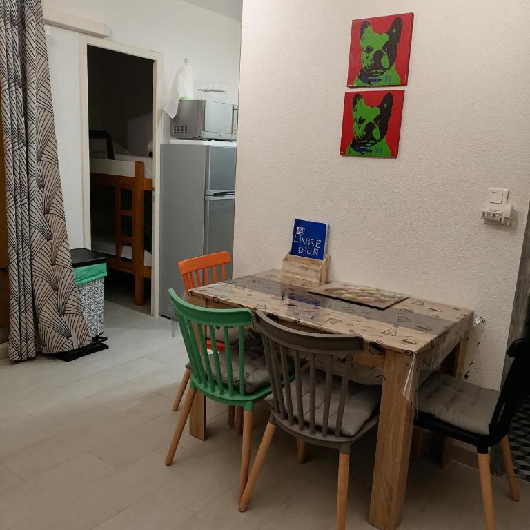Studio cabine valras plage 300m de la mer - One-Bedroom Apartment - 7