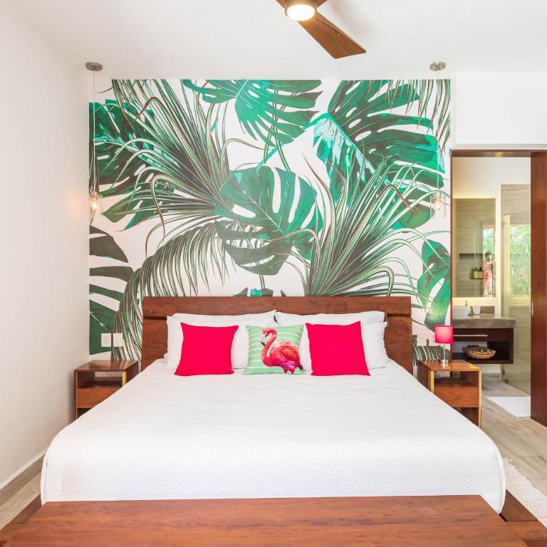 Villa Ek'Balam & Villa Flamingo, Luxury Villas, Private Pool, Private Garden, Jacuzzi, 24h Security - Three-Bedroom Villa 3 - 17