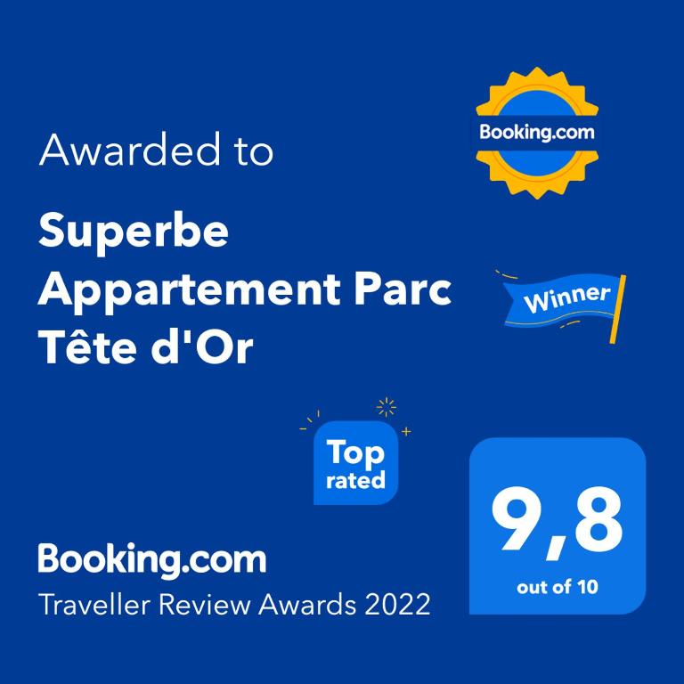 Lyon Superbe Appartement Parc Tête d'Or 95 M2 Clim Parking - Appartement - 8