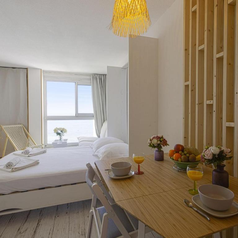 Superbe studio face à la mer accès direct plage - Appartement 1 Chambre - 7