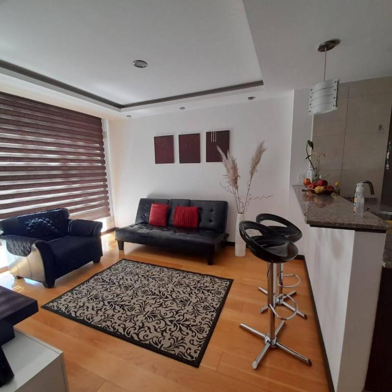Suite amoblada en el sector del Quito moderno - One-Bedroom Apartment - 1