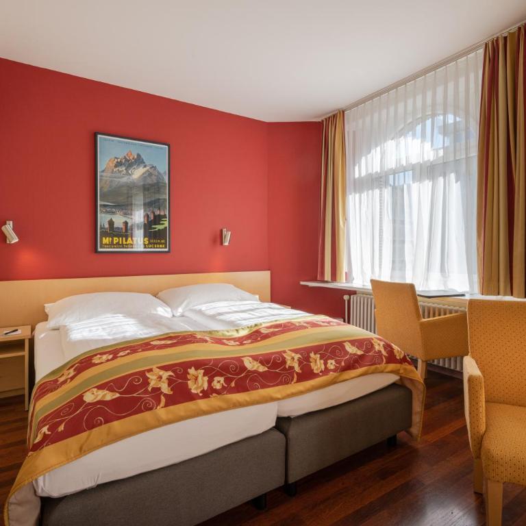 Hotel De la Paix - Dreibettzimmer - 3