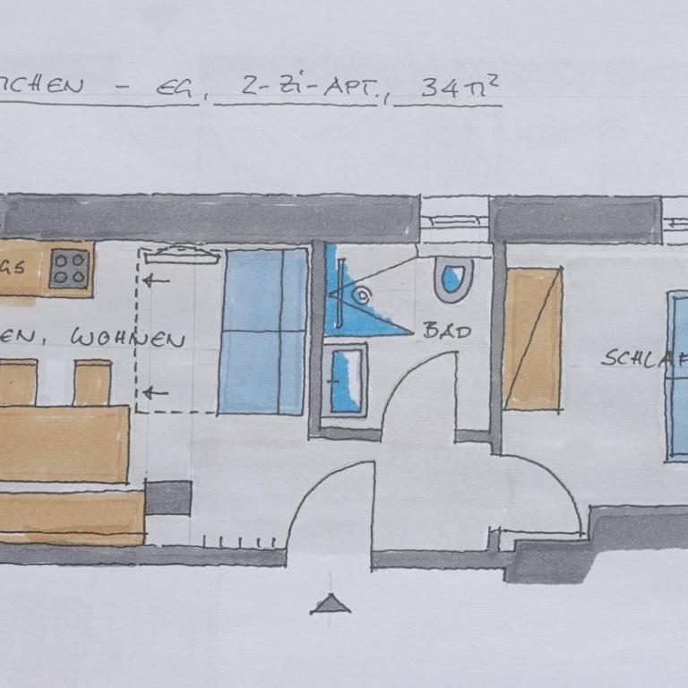 Glüxplatzl GmbH Appartements am Wald - Apartamento de 1 dormitorio - 5