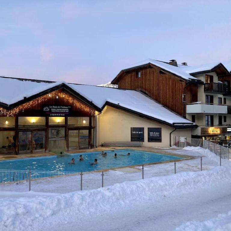 Appartement cosy pour 6 pers en plein centre station Les Orres 1800, RDC, Pied des pistes - Appartement 2 Chambres - 25