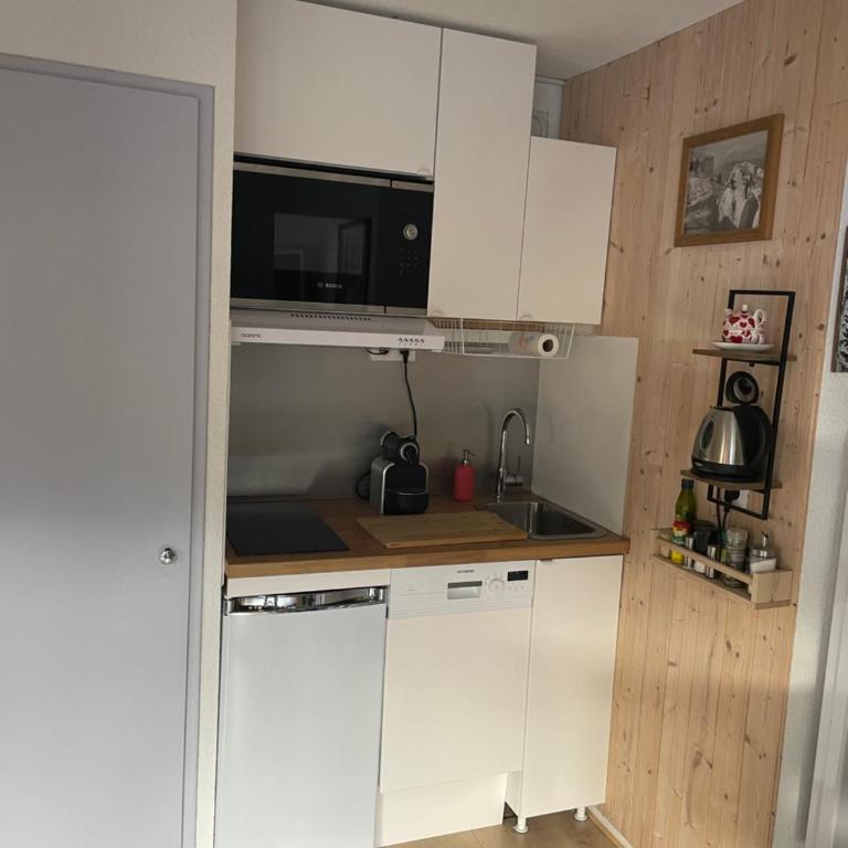 Studio Turquoise quartier Grattague vue MontBlanc - Studio - Vue sur Montagne - 23