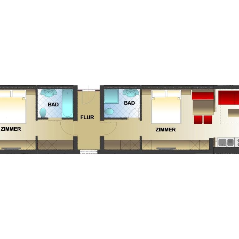 Alpina Wagrain - Suite Bergkristall mit Balkon - 5