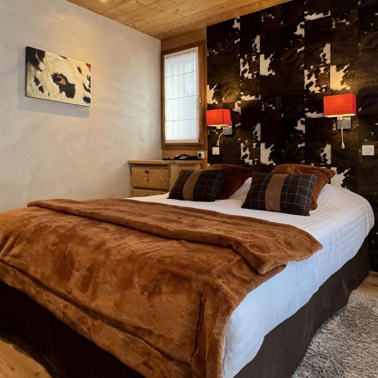 La Clef des Champs - Chambre Double Confort avec Vue sur la Montagne - 1