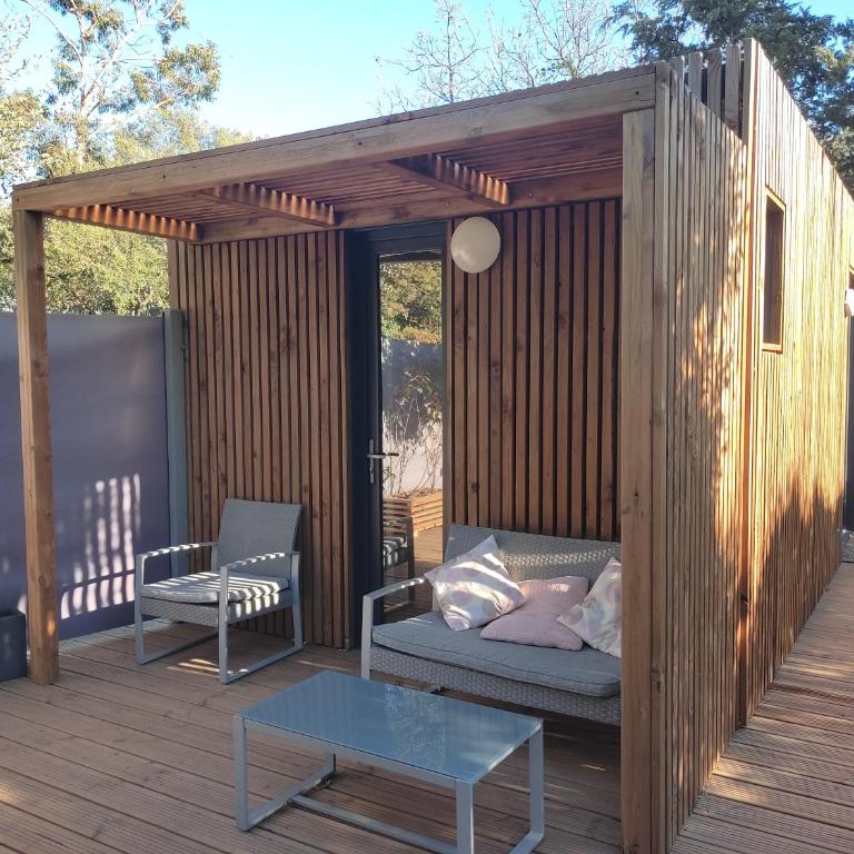 Joli studio climatisé avec jacuzzi privé et entrée indépendante - Apartment mit 1 Schlafzimmer - 21