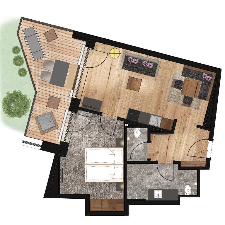 Das Kaltenbach - ApartHotel - Appartamento Lifestyle con Terrazza - 3