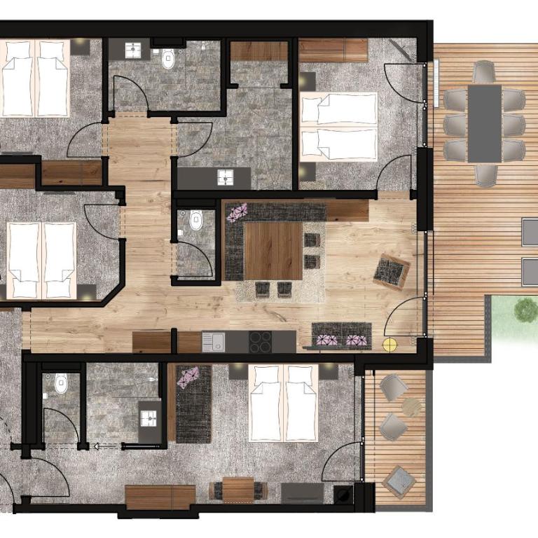 Das Kaltenbach - ApartHotel - Attico Deluxe Grande - 8