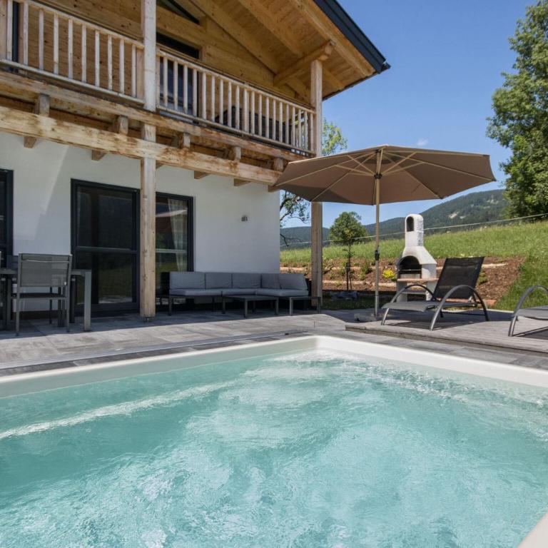 Chalet Gamsknogel mit privatem Pool und Whirlpool - Chalet mit 3 Schlafzimmern - 45