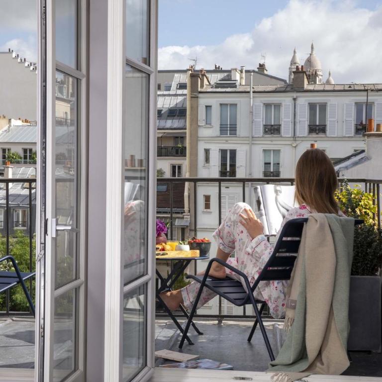 Les Matins de Paris & Spa - Chambre Deluxe avec Terrasse et Accès au Spa - 8