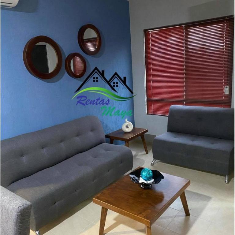 Departamento cómodo en Playa del Carmen - Two-Bedroom Apartment - 4