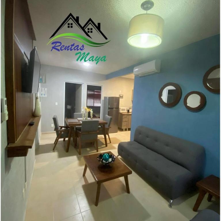 Departamento cómodo en Playa del Carmen - Two-Bedroom Apartment - 1