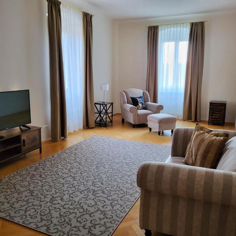Palais Kneissl - Suite mit Gartenblick - 1
