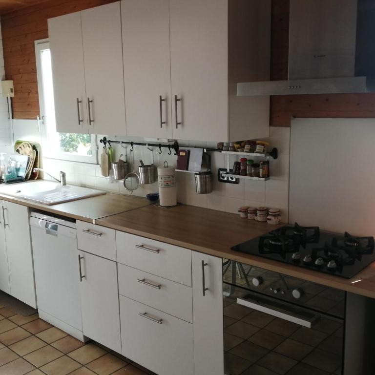 Maison familiale en bois avec piscine, proche du bassin - Maison 3 Chambres - 13