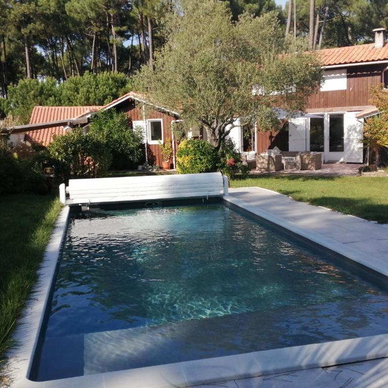 Maison familiale en bois avec piscine, proche du bassin - Maison 3 Chambres - 1