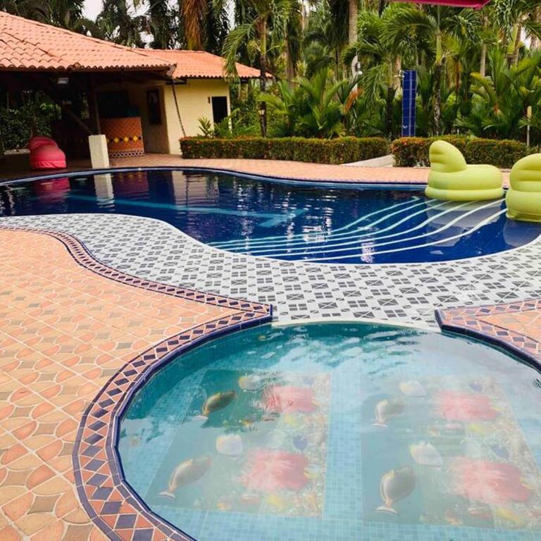 cabaña La Alejandra - Villa con piscina privada - 42