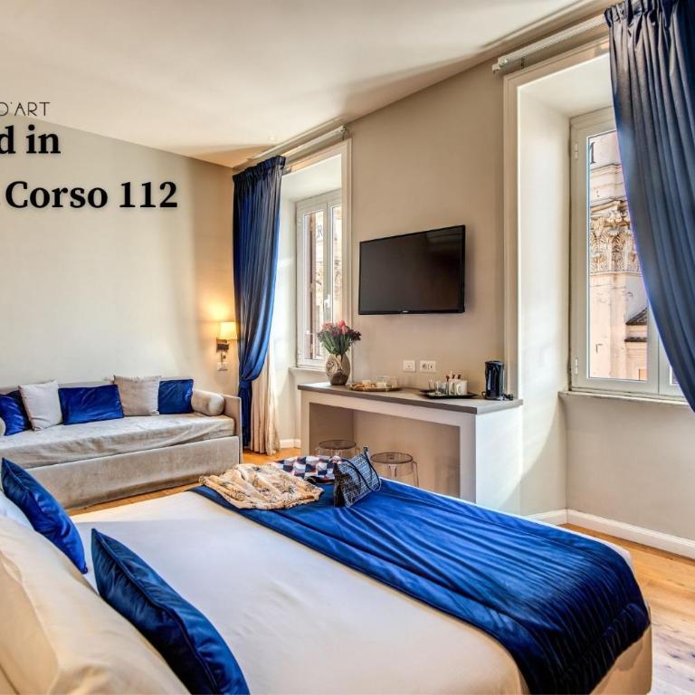 Hotel 55 Fifty-Five - Maison d'Art Collection - Junior Suite - Edificio Separato Via del Corso 112 - 4