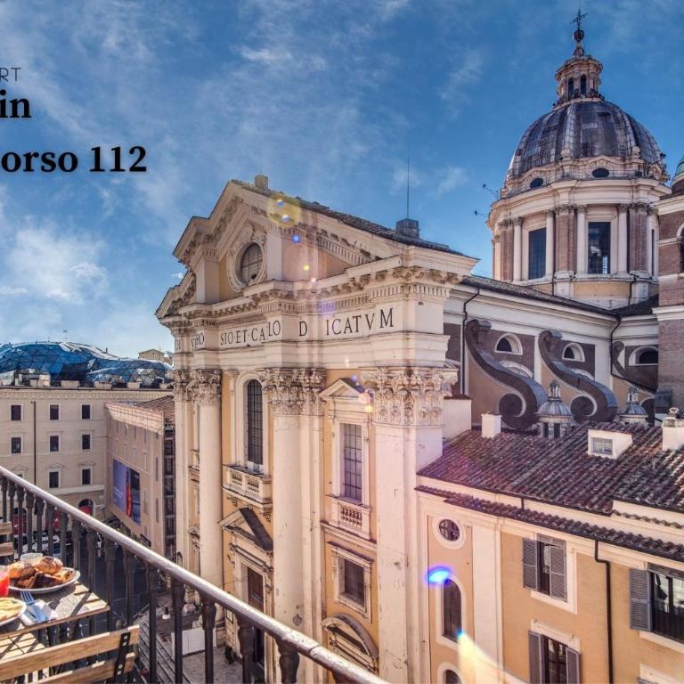Hotel 55 Fifty-Five - Maison d'Art Collection - Camera Matrimoniale con Balcone - Edificio Dependance Via del Corso 112 - 5