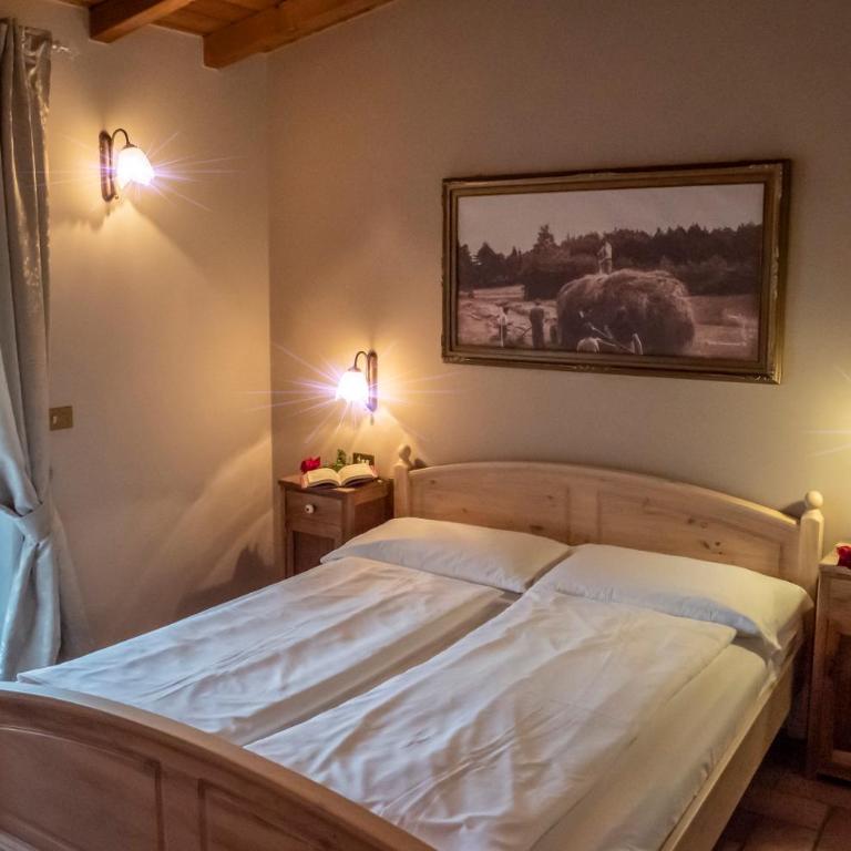Agriturismo La Zangola - Camera Matrimoniale/Doppia con Letti Singoli con Vista Lago. - 1