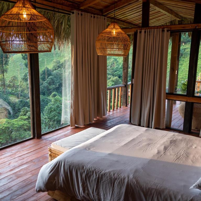 Eco Hotel Glamping El Silencio - Suite Doble Deluxe - Cama grande - 8