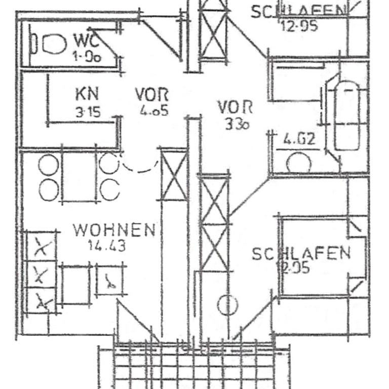 Haus Aquarius - Apartment mit 2 Schlafzimmern - 8