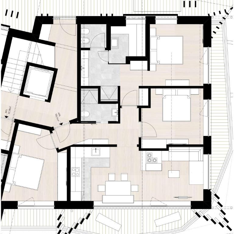 Residence Chalet L'Salvan - Appartamento Superior con Sauna - 11
