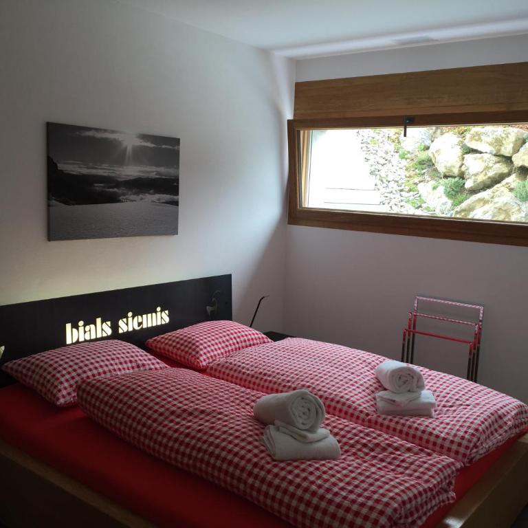 Casa Admisa, spektakuläre Aussicht, Ski in and out, hochwertige Einrichtung, Valserstein und Eiche - Apartment mit 2 Schlafzimmern - 16