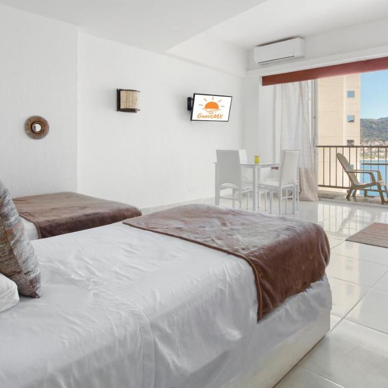 Suites Torres Gemelas VIP - Apartamento Estudio con vistas al mar - 10