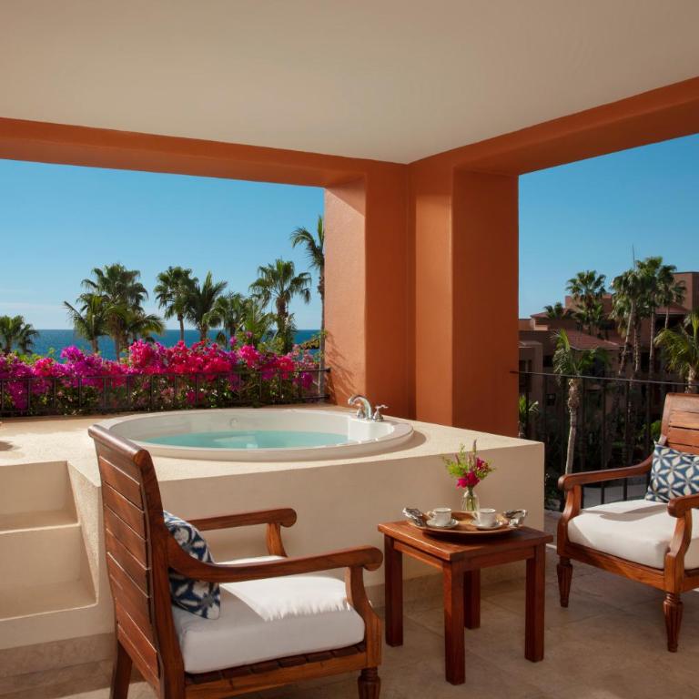 Zoetry Casa del Mar Los Cabos - Habitación Deluxe con vistas al mar, bañera de hidromasaje y camas dobles - 1